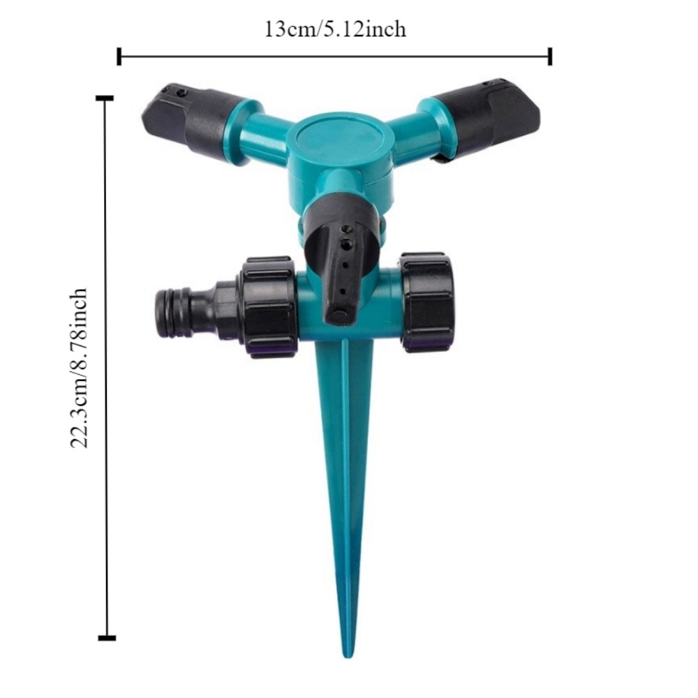 360 Degree Automatic Rotating Garden Water Sprinkler Sprayer Lawn Watering System Garden Sprinklers Irrigation Nozzle