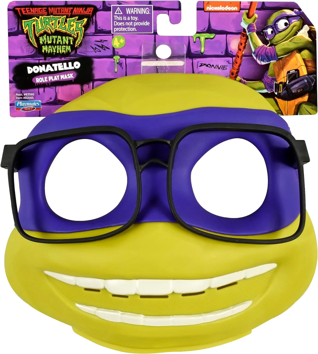 Teenage Mutant Ninja Turtles Mutant Mayhem DONATELLO Role Play Mask