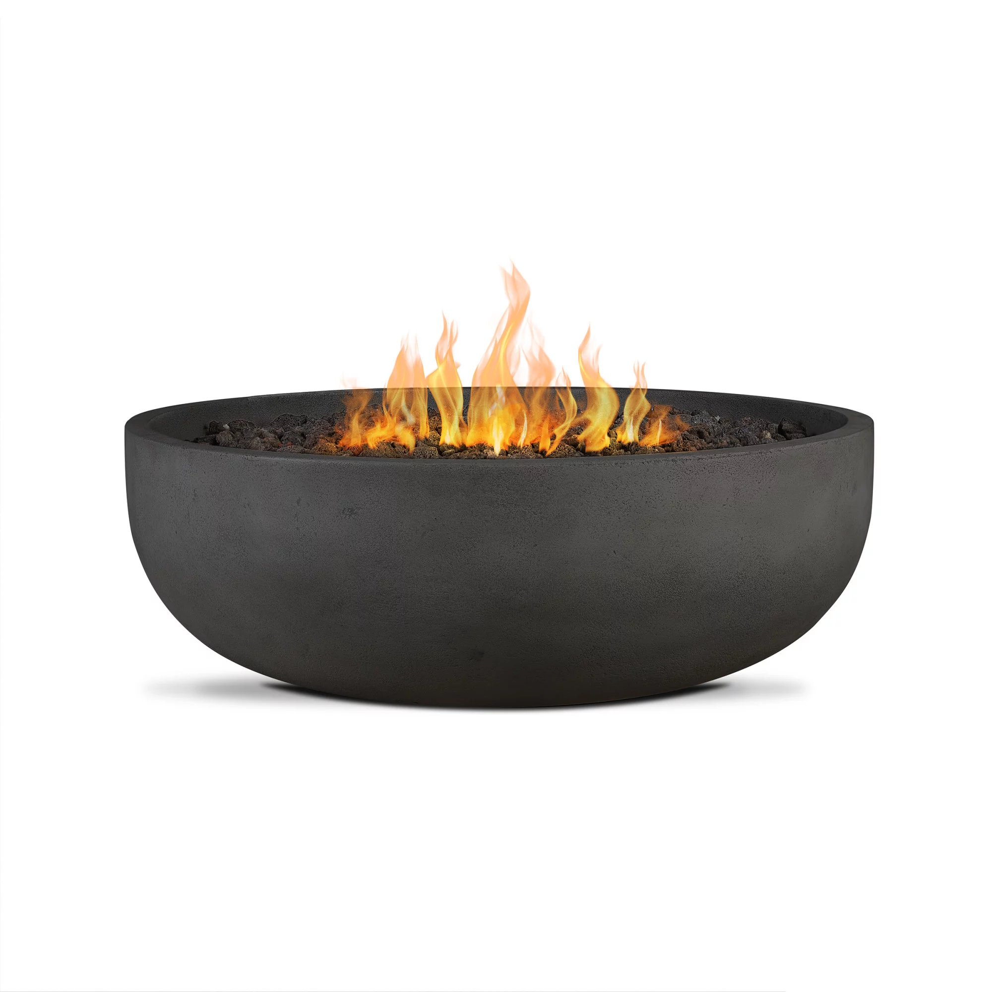 Real Flame 300Lp Willows 38 In. Wide 120,000 BTU Liquid Propane Fire Pit - Fog