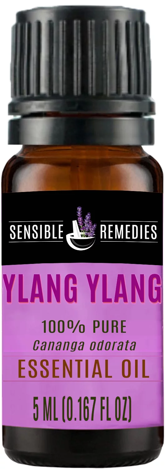 Sensible Remedies Ylang Ylang 100% Therapeutic Grade Essential Oil, 5 mL (0.167 fl oz)