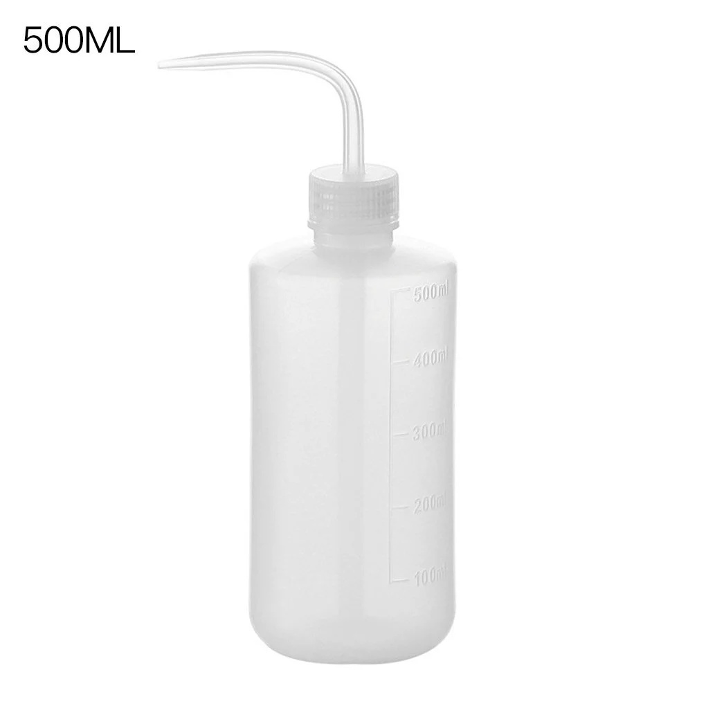Squeeze Watering Device Plastic Flower Wash Bottle Garden Plant Irrigation Tool, 500ml