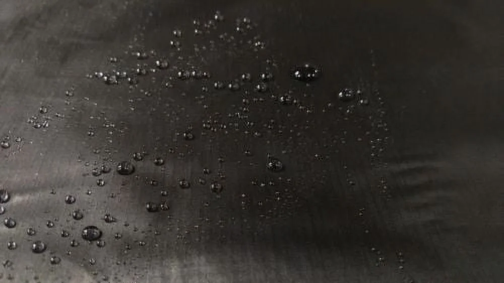 10 YARDS Black fabric Polyurethane Coated 200 Denier Nylon Water Resistant 60