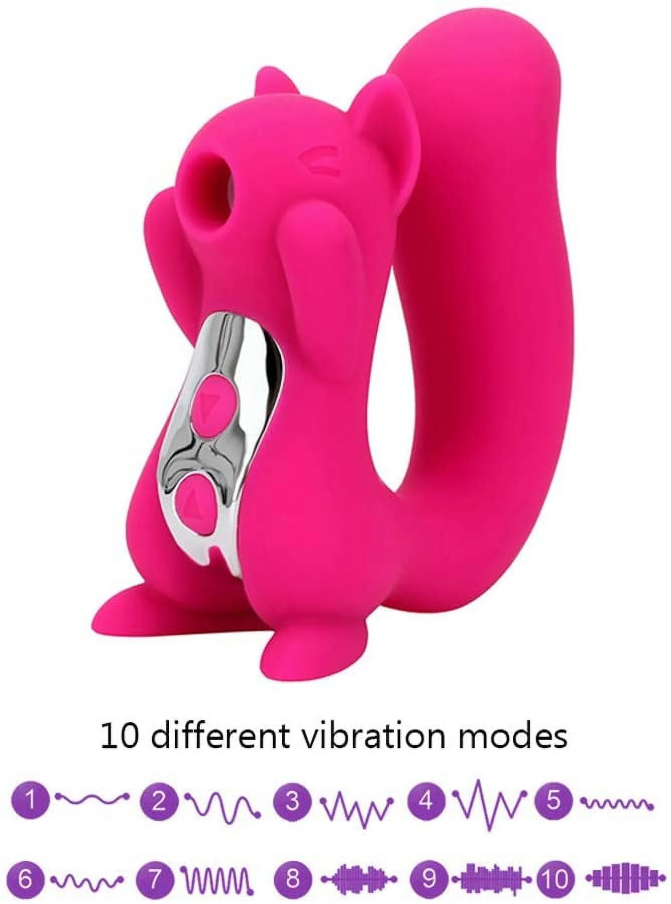 Double Sucker Licker Upgrade Tool Relax toy for Women RosRose for Women-Gifts for Women Mothers Gifts Birthday Gifts for Her-The Rose for Womene Body Toy Silicone Women,