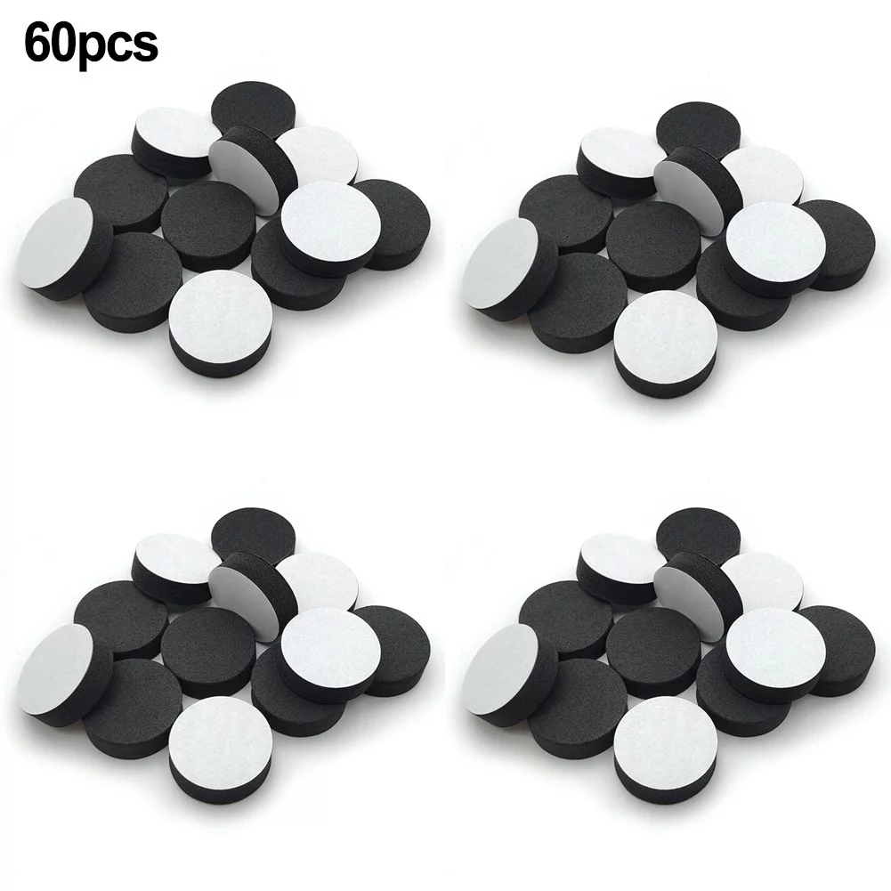 60 Pcs Flower Pot Feet Invisible Non-slip Flower Pot Rubber Riser Plant Desk Pad