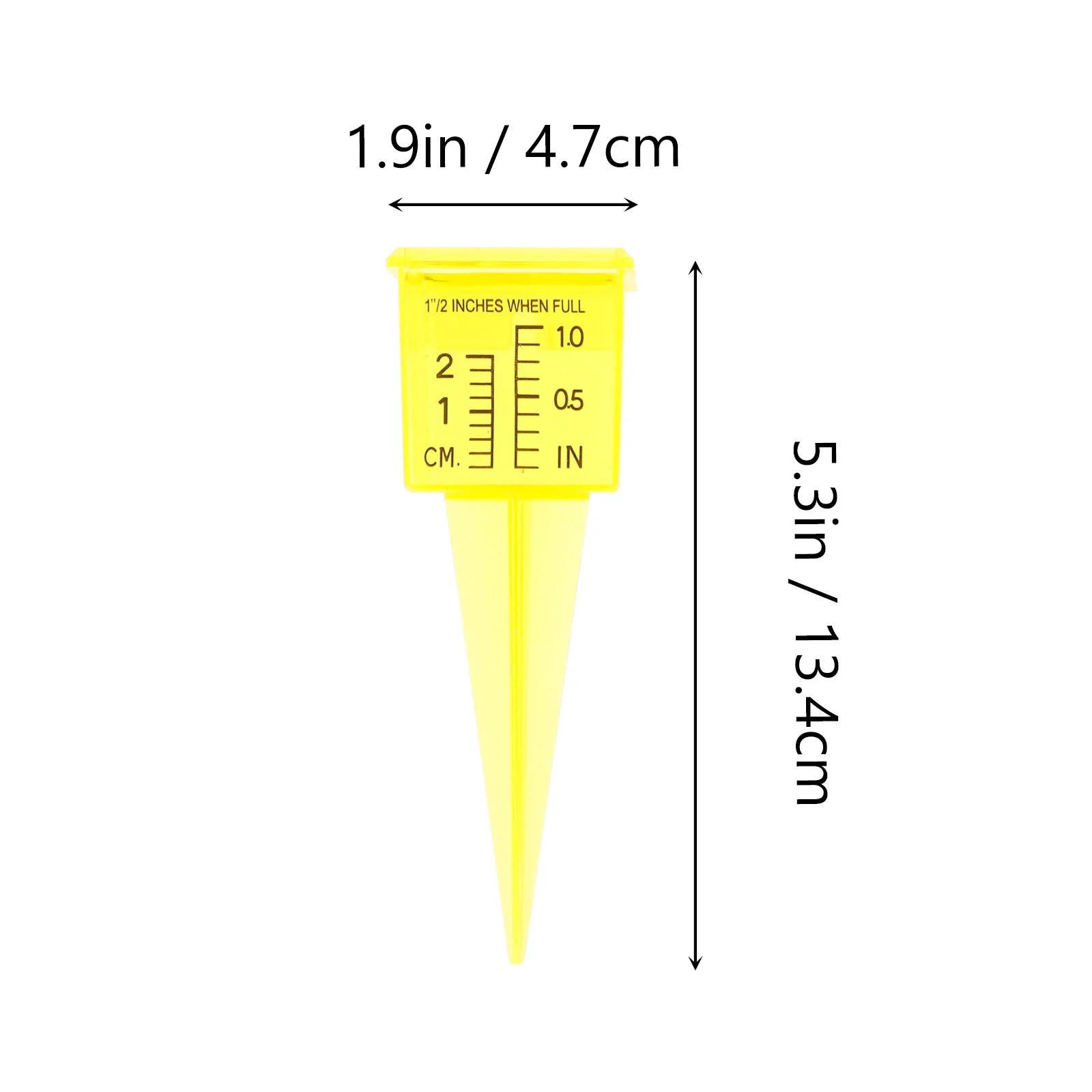 Nuolux Gauge Rain Lawn Sprinkler Gauges Outdoors Water Watering Irrigation Catch Cupsofficial