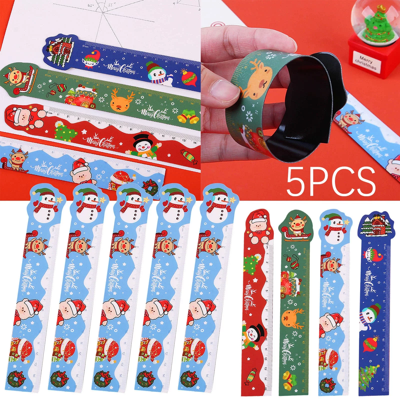 FUFUDDK Prime Deals Today Clearance Measure Self Adhesive Metric Stainless Steel Scale Ruler Horticultural Decorative Tools