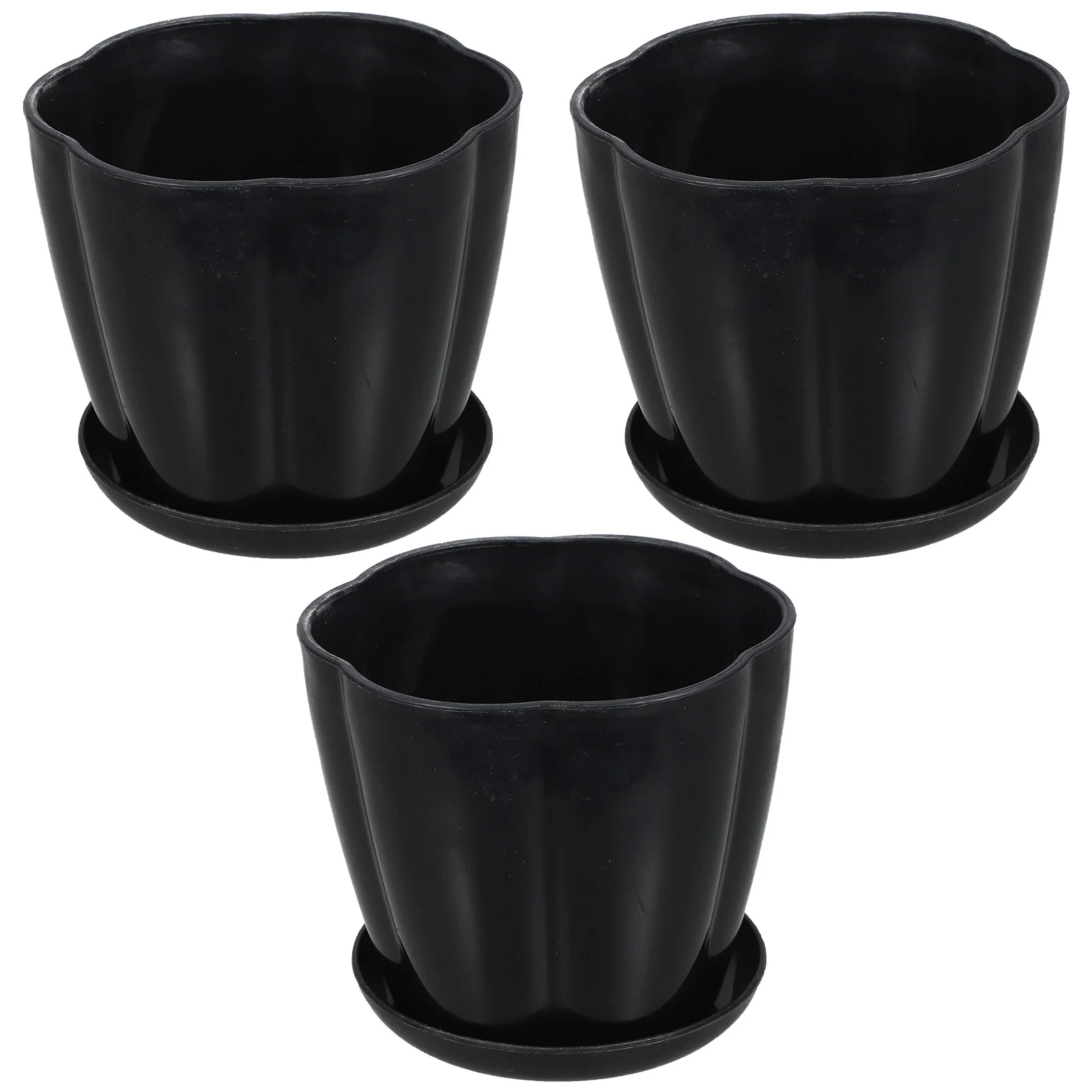 3 Sets Plant Pot Succulent Nursery Planting Pots Container Hydroponics Fibres