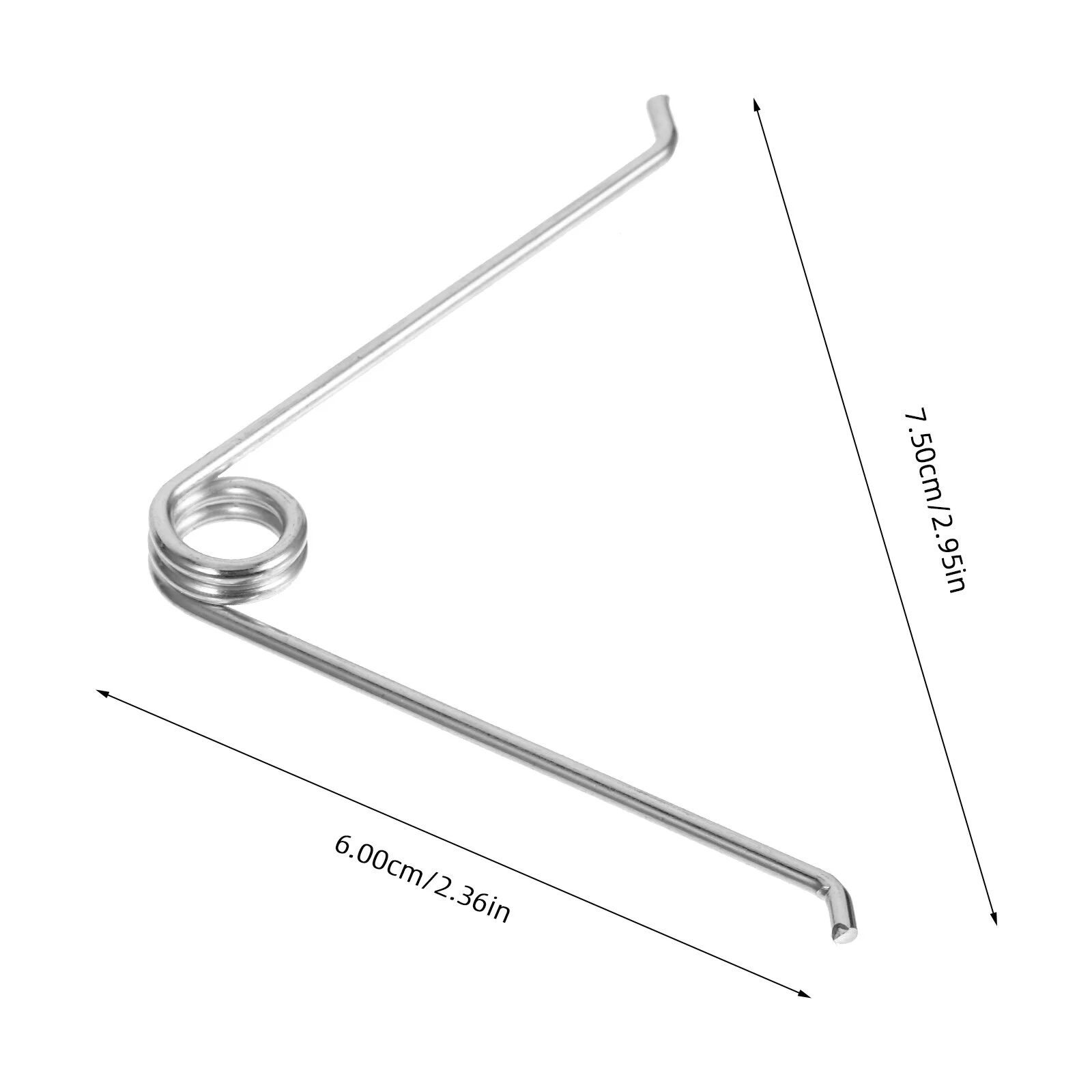 Jibingyi 10pcs Springs Garden Picking Scissor Springs V-shape Pruners Springs Replacement Springs