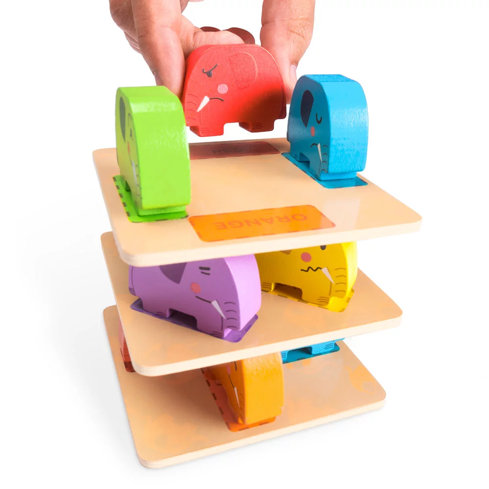 Brybelly TCDG-081 The Elephant Stacking Game