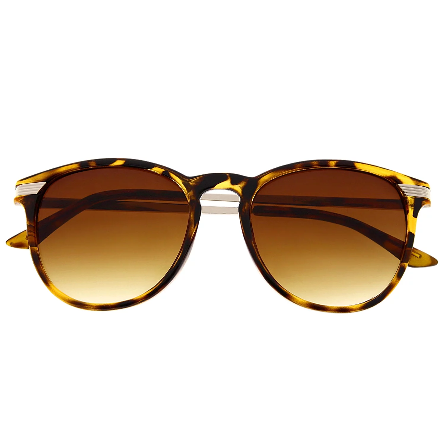 grinderPUNCH Vintage Legacy Designer Inspired European Fashion Frame Round Sunglasses