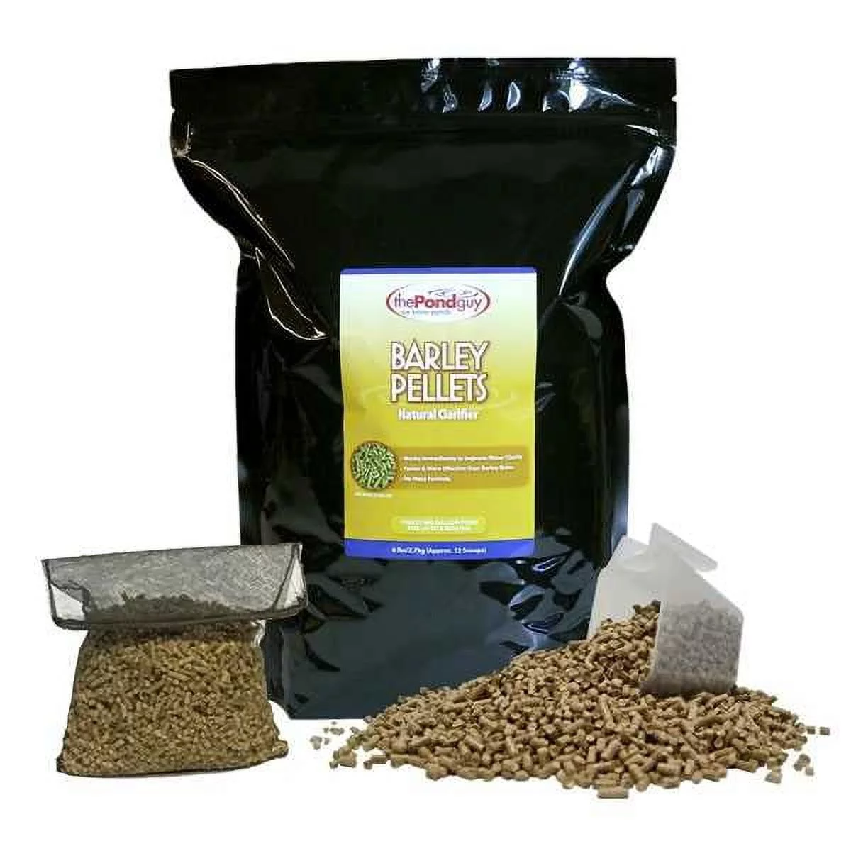 The Pond Guy Barley Straw Pellets - 12 Pounds