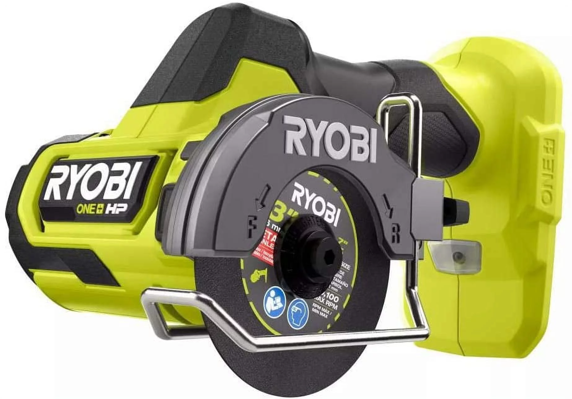 Ryobi PSBCS02 ONE+ HP 18V Brushless Cordless Compact Light Weight Cut-Off Tool (Tool Only, Battery Not Included)