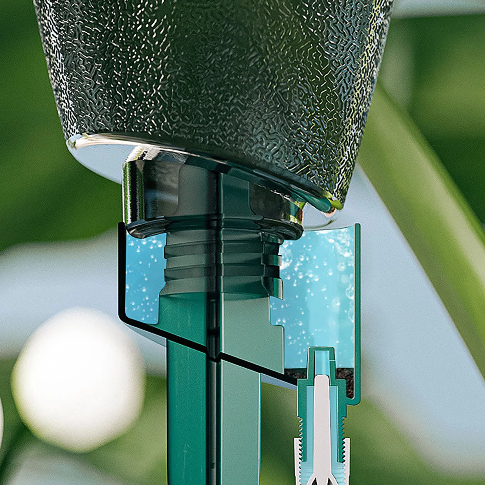 Bnnlsa Automatic Water Dripper 2Pcs Gardening Automatic Waterer Home Practical Adjustable Flow Drip Irrigation Tool Water Seepager