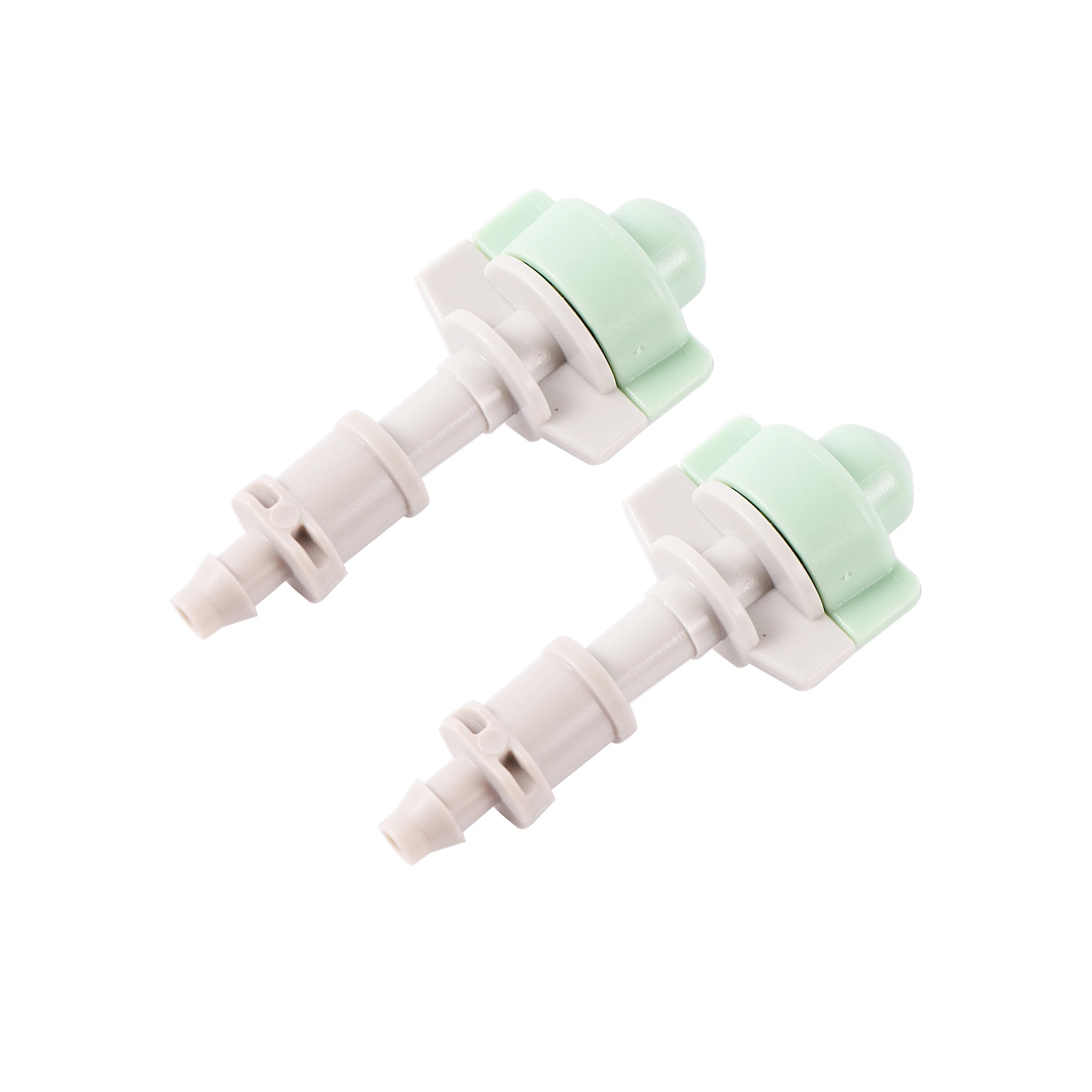 50 Pcs Garden Atomizing Micro Spray Nozzles Agriculture Greenhouse Irrigation Humidification Cooling Sprayer Disinfection Fogger