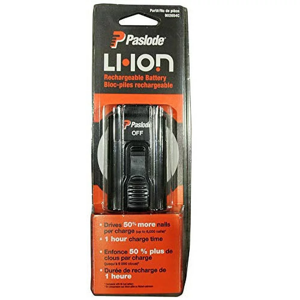 Paslode, Lithium-Ion Rechargeable Battery, 902654, For all Paslode Cordless Lithium-Ion Tools