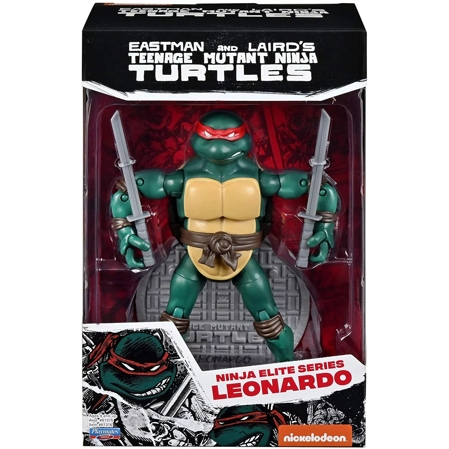 Playmates TMNT Teenage Mutant Ninja Turtles Leonardo PX Action Figure