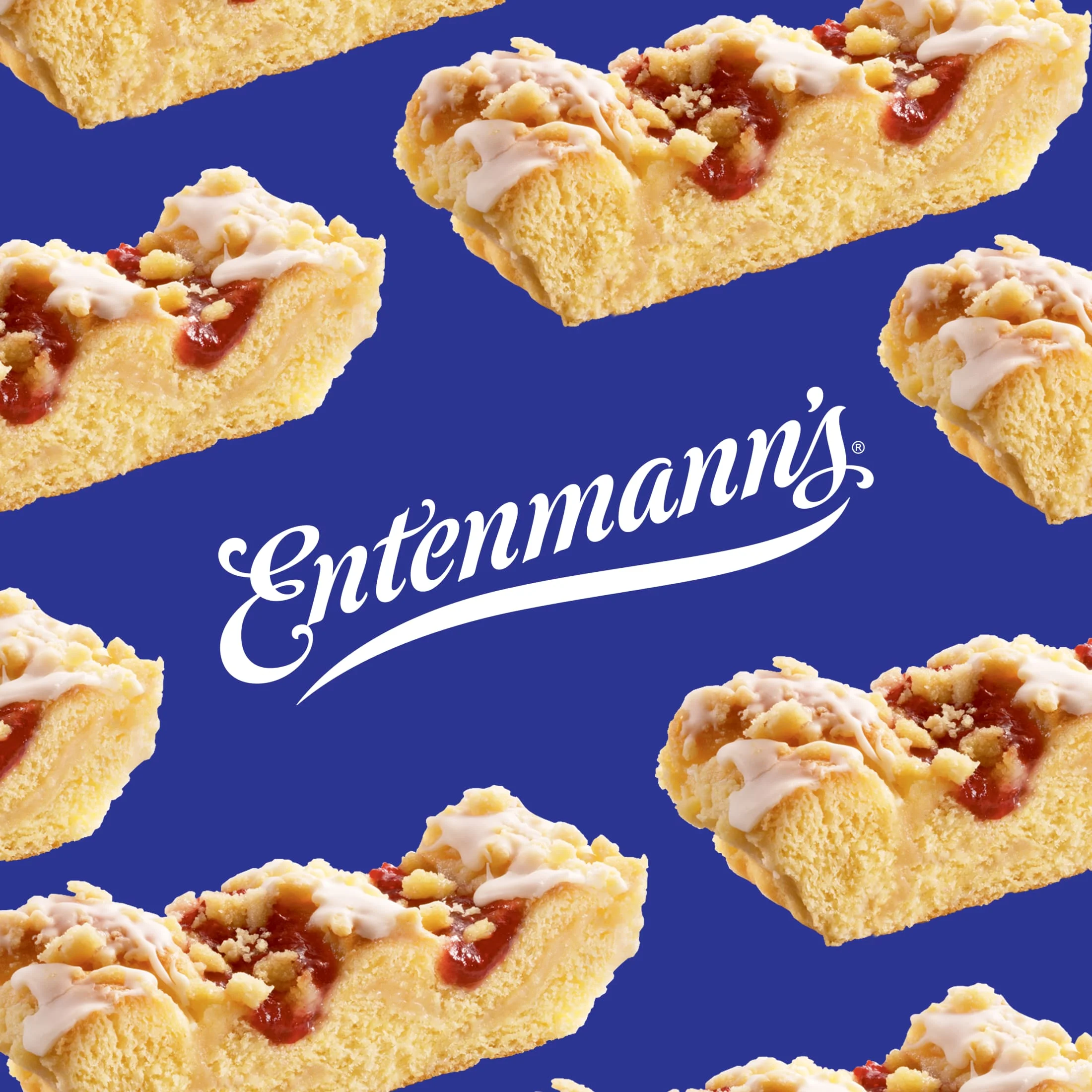 Entenmann's Raspberry Danish Twist, 15 oz, Soft Danishes, Tray