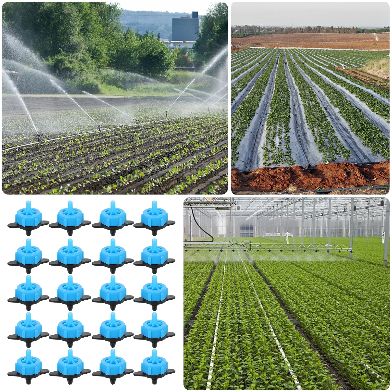 Dripper 100 Pcs Garden Irrigation System Sprinkler Lawncare Grass Potted See Pom