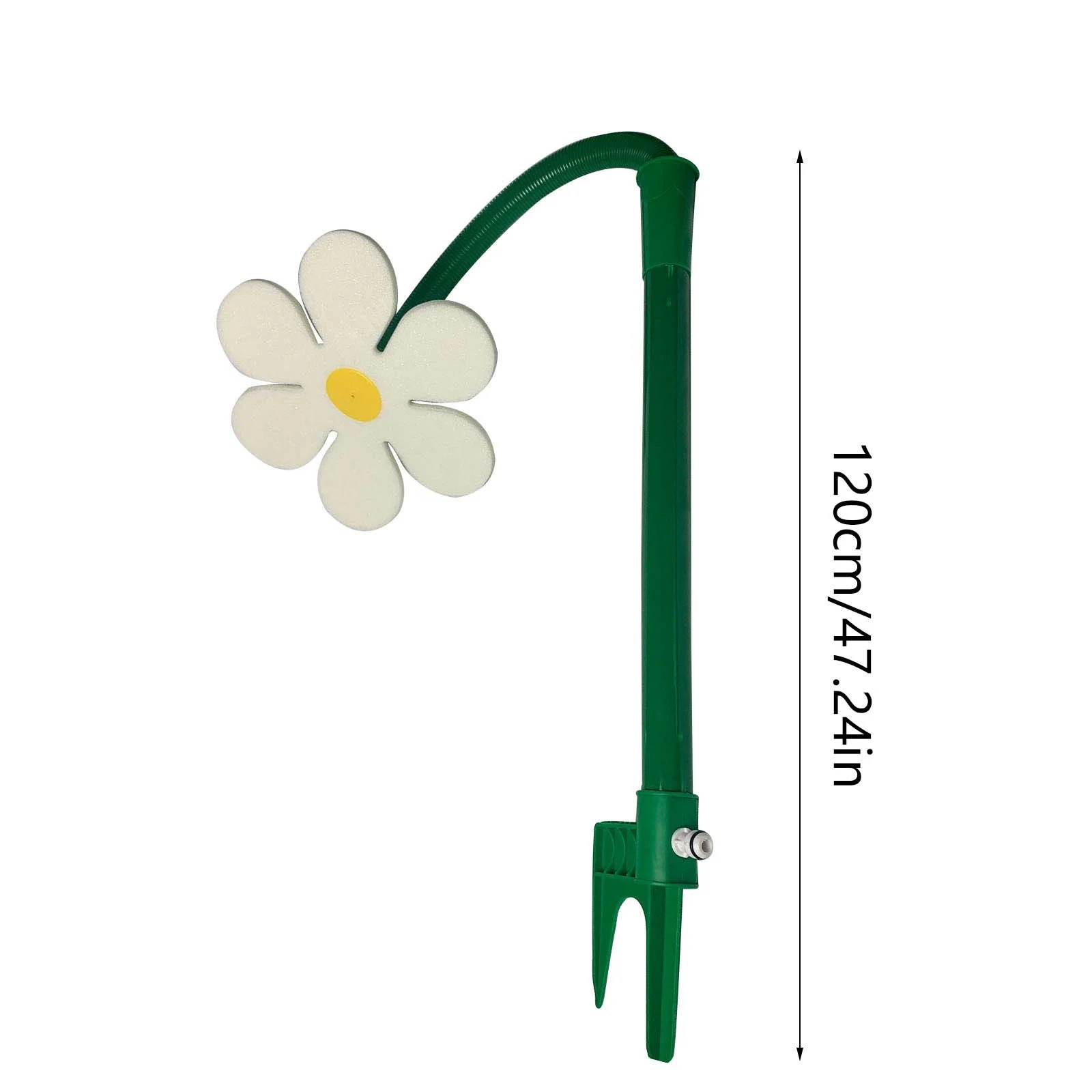 Daisy Flower Sprinkler Convenient Floor Mounted Sunflower Sprinkler Watering Device Flower Watering Nozzle Pad for Babies Rotating Sprinkler Head Sprinkler Head Cap off Sprinkler Head Dog Water Play