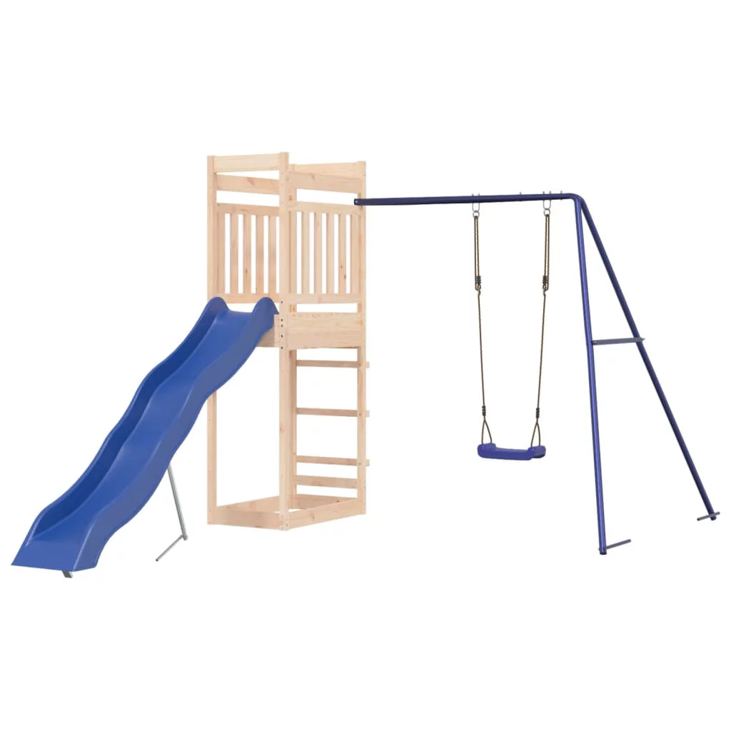 Dcenta Playset Solid Wood Pine