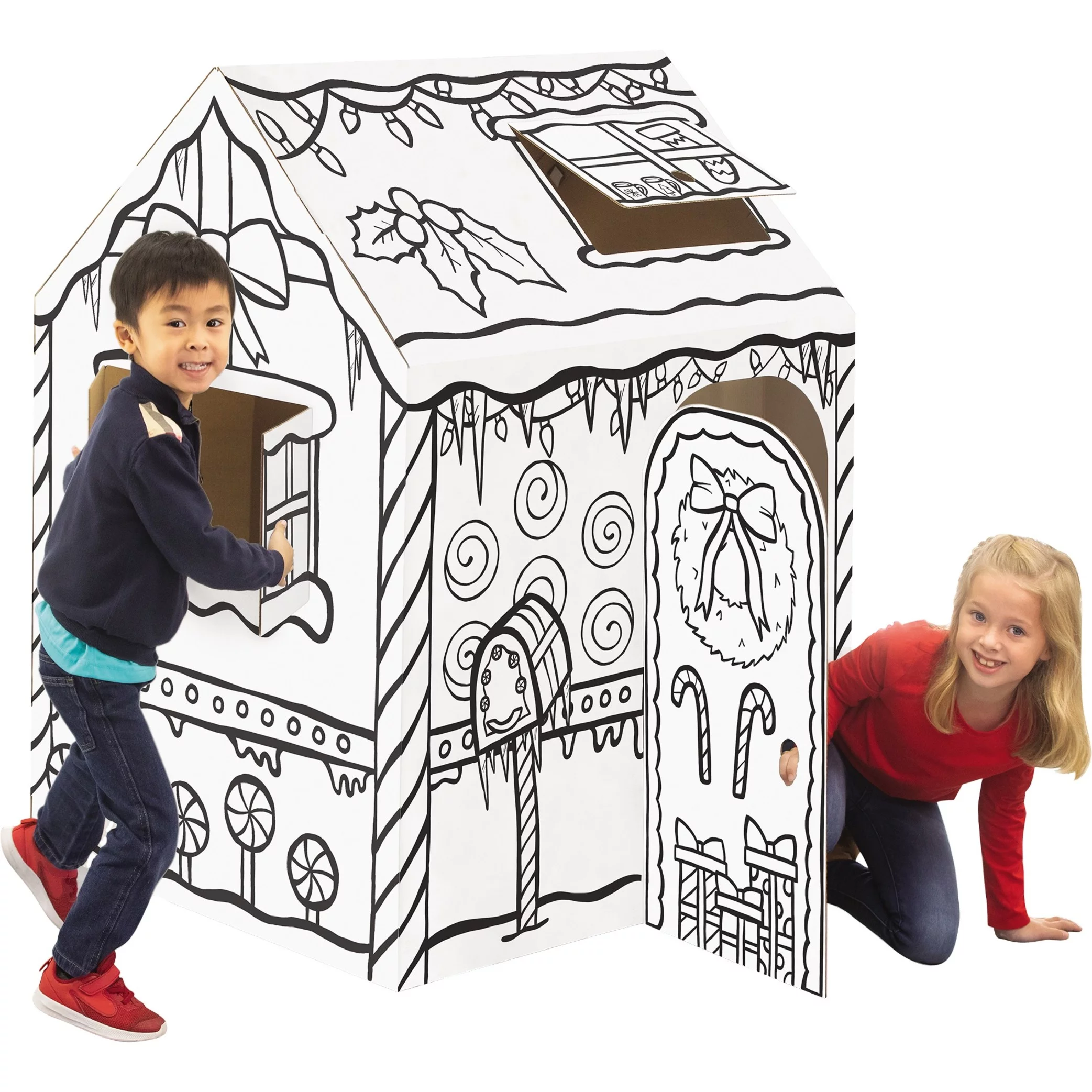 Bankers Box at Play Holiday Gingerbread Playhouse (1230601)