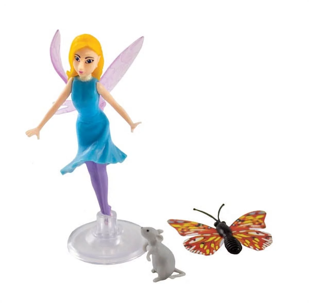 My Fairy Garden Fairy & Friends Playset - Bluebelle & Squeaks