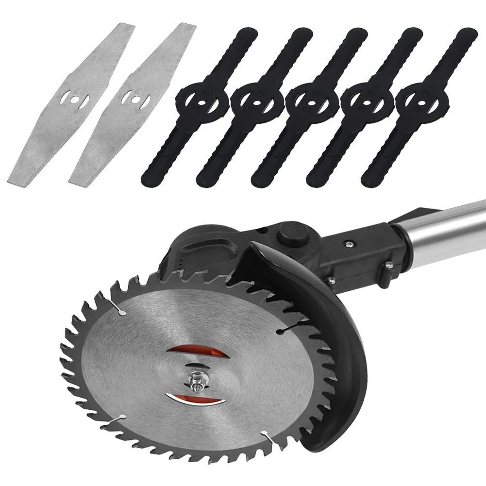 Electric Cordless Grass String Trimmer Lawn Edger Weed Wacker Cutter 2 Battery