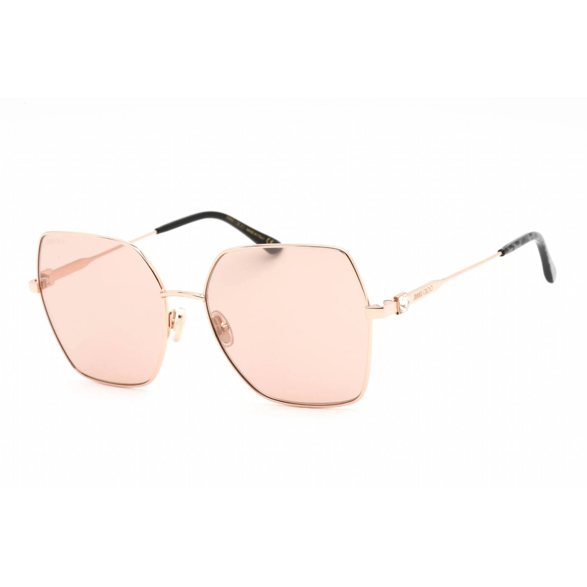 Jimmy Choo Women's REYES-0DDB-2S Reyes 59mm Gold Copper Sunglasses