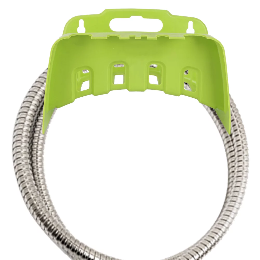 Plastic Water Pipe Rack, Wall Mounted Garden Hose Holder Reel Cart Hose Wall-Mounted Storage Bracket Tools for Garden