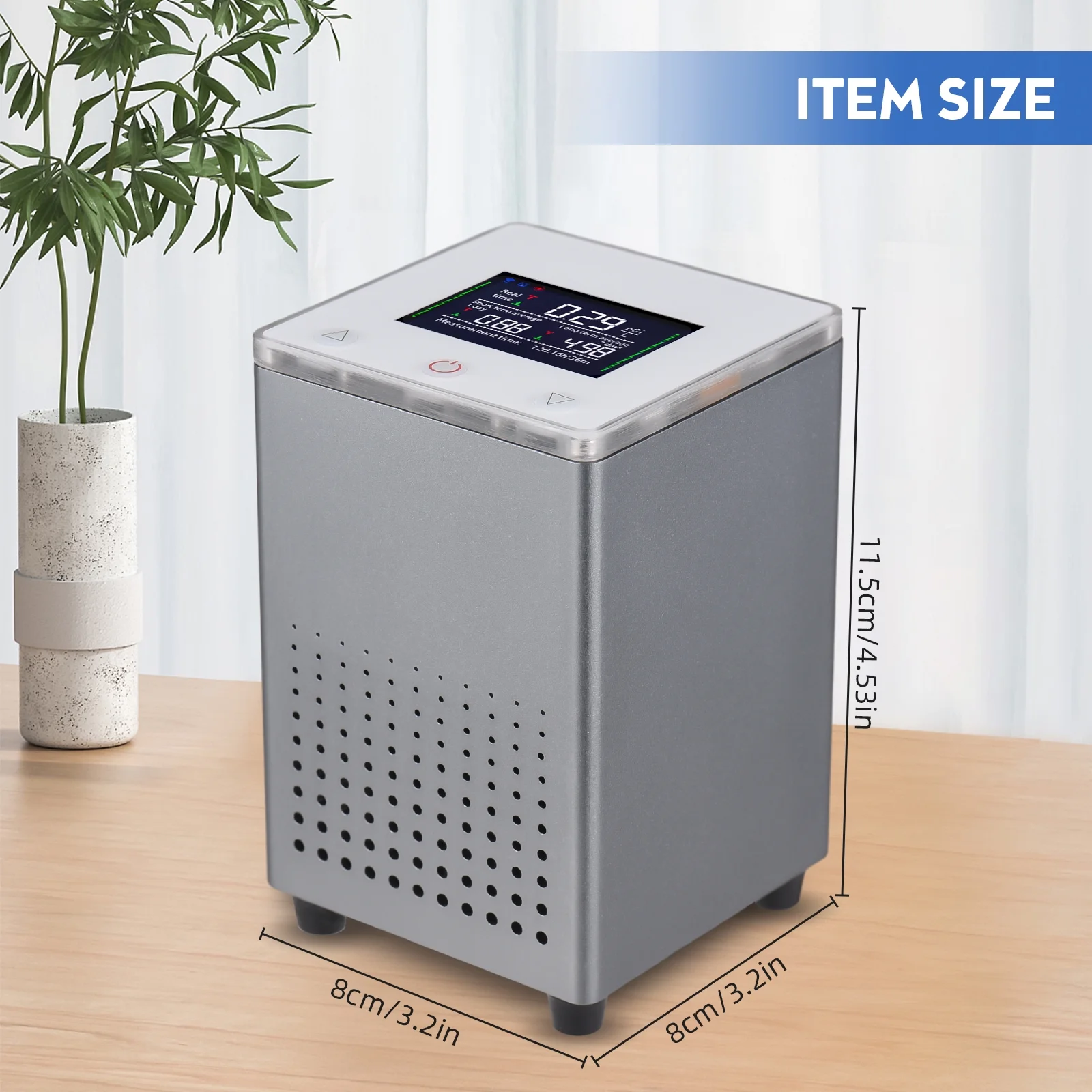 Shinysix Radon Detector,Wifi Tester Indoor Room App Wifi Data Wifi Sound Alarms Data Sound And Professional Sound App Sound Alarms Professional App Enabled Indoor Professional With