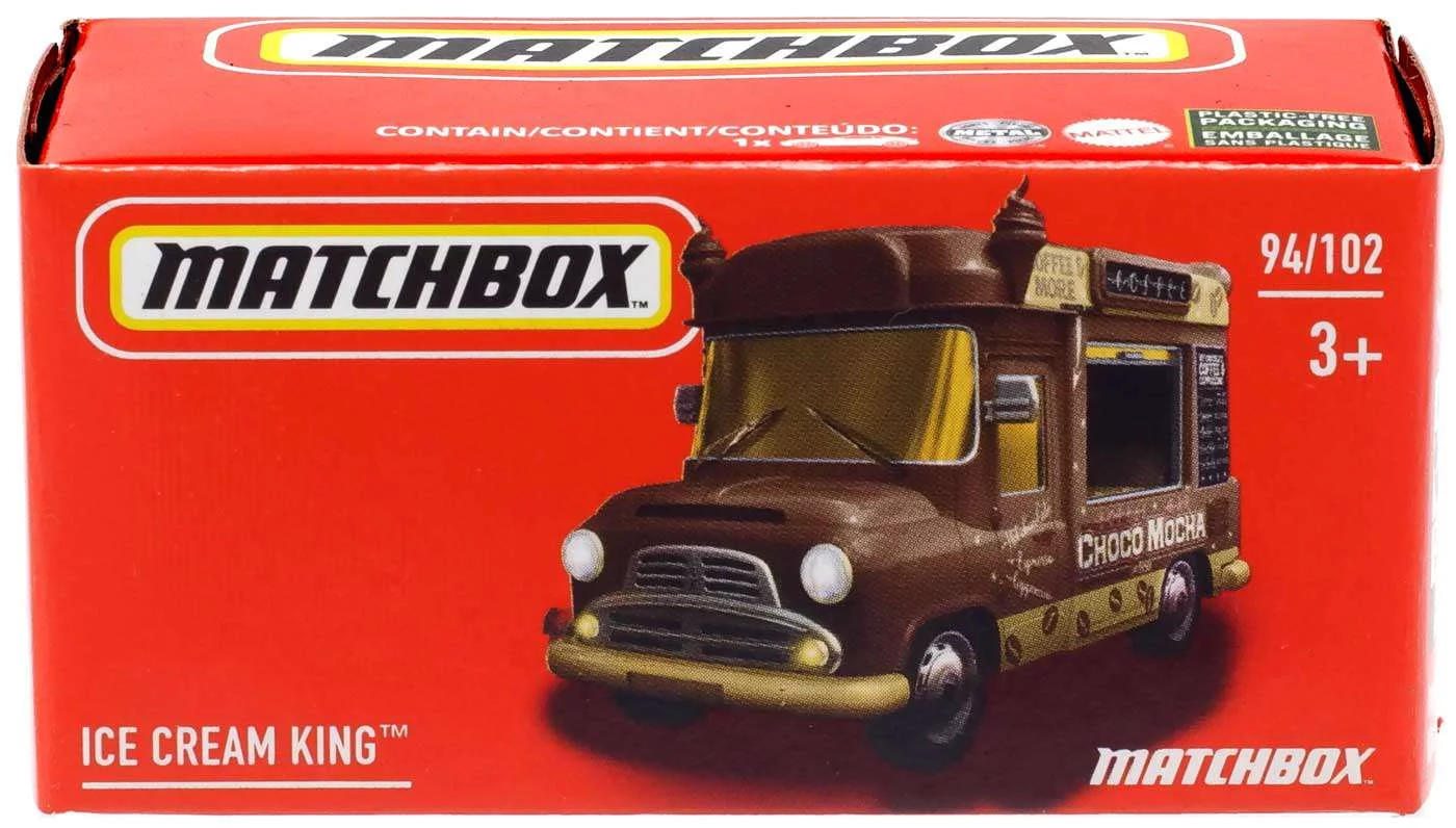 Matchbox Power Grabs Ice Cream King Diecast Car