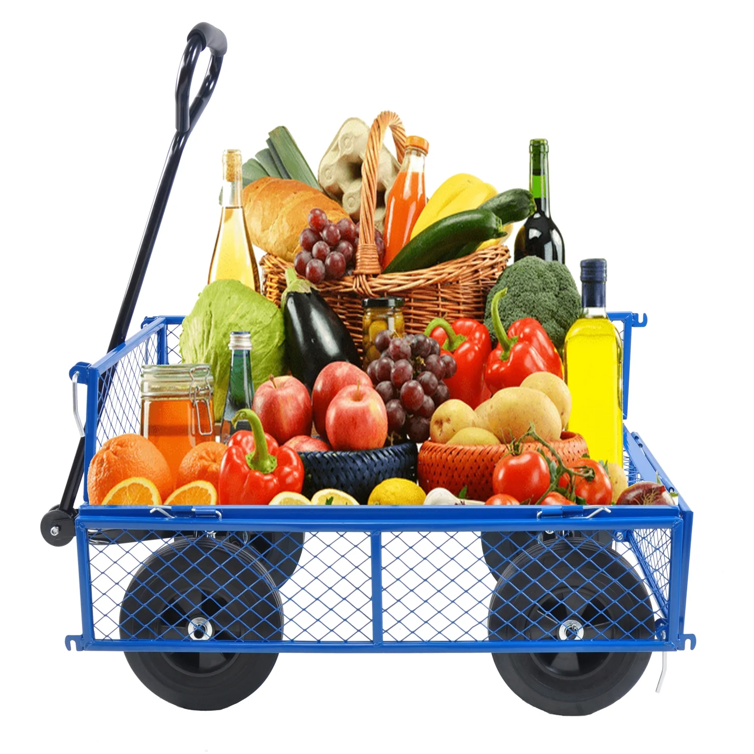 Convenient Heavy-Duty Garden Tools Cart Wagon Truck for Easy Firewood Transport with ultimate convenience