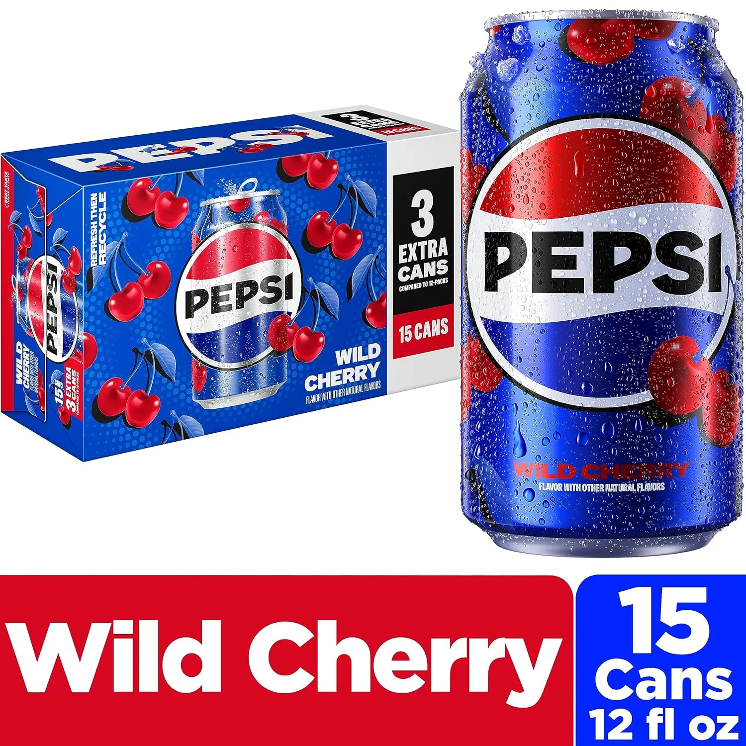 Wild Cherry 12Oz Cans (15 Pack)