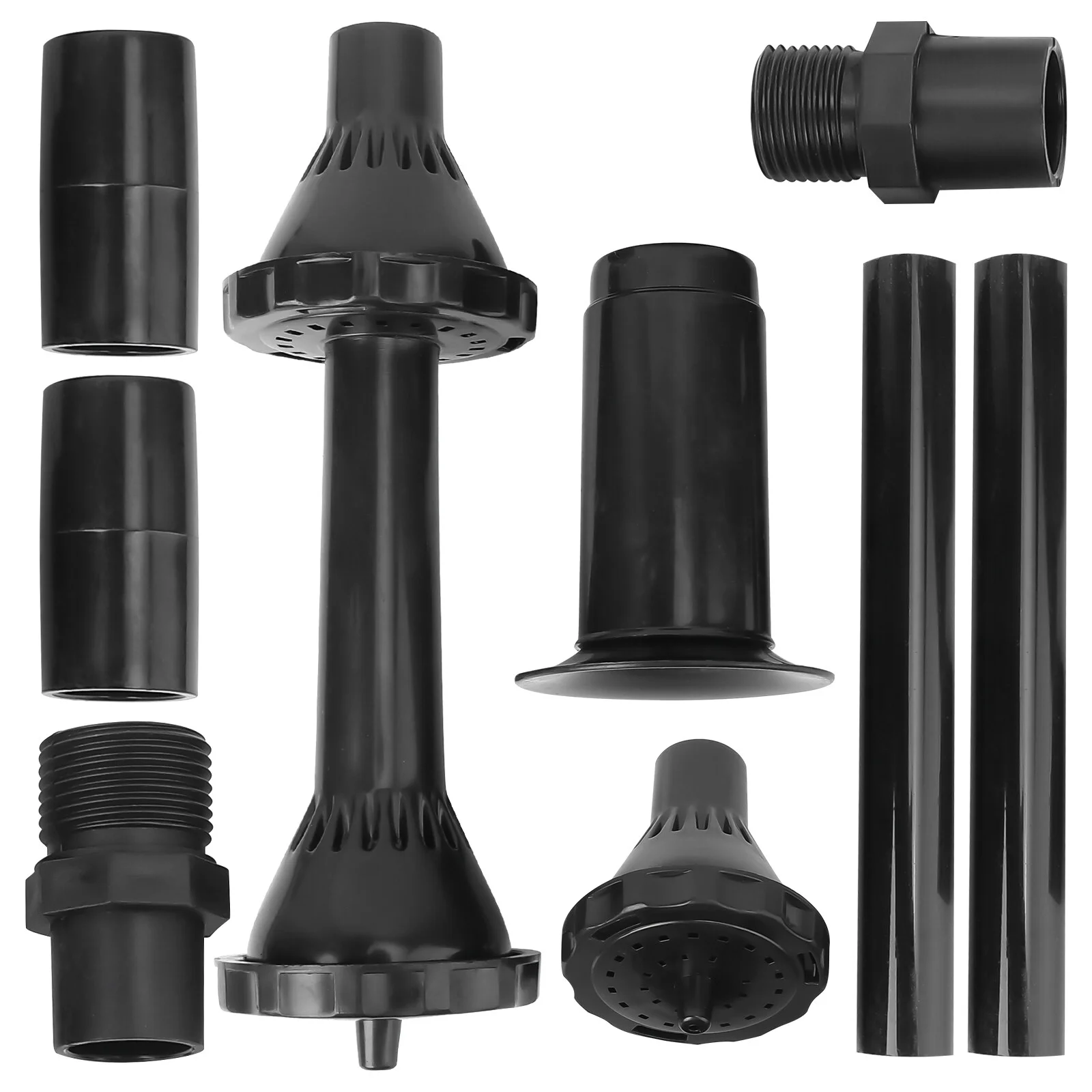 Guichaokj OUNONA 9PCS Fountain Pump Nozzle Set Water Spray Heads for Pond Fountain Submersible Pump Pool