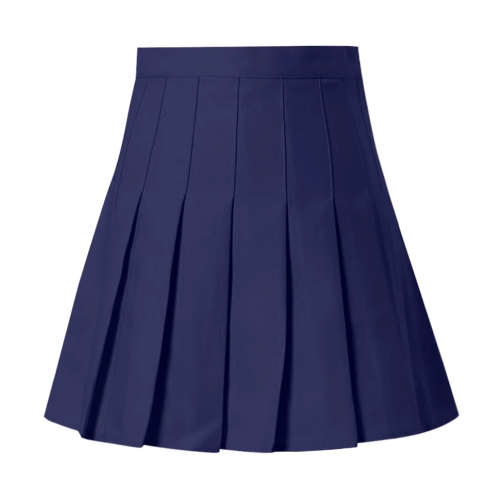 Autumn Cargo Skirt Women'S Fashion High Waist Pleated Mini Skirt Slim Waist Casual Tennis Skirt Skirting Board