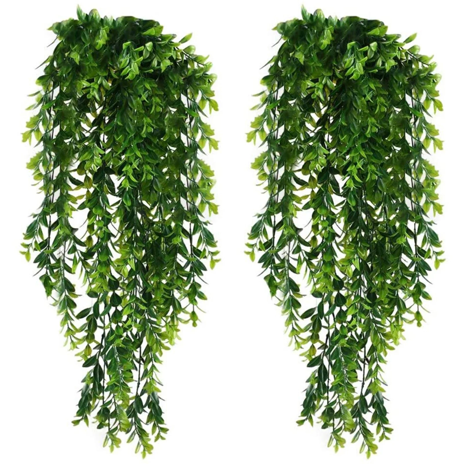 GBSELL Home Clearance 2 PCS Hanging Garland Flower Trailing Bracket plant Artificial Hanging Gifts for Women Men Mom Dad
