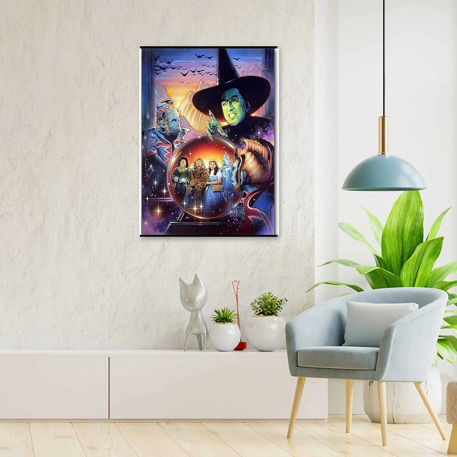 Diamond Painting Kits for Adults,The Wizard of OZ Diamond Art Kit,Diamond Painting Kit Full Drill Round for Gift,Wall Decor,Relaxing(12x16)