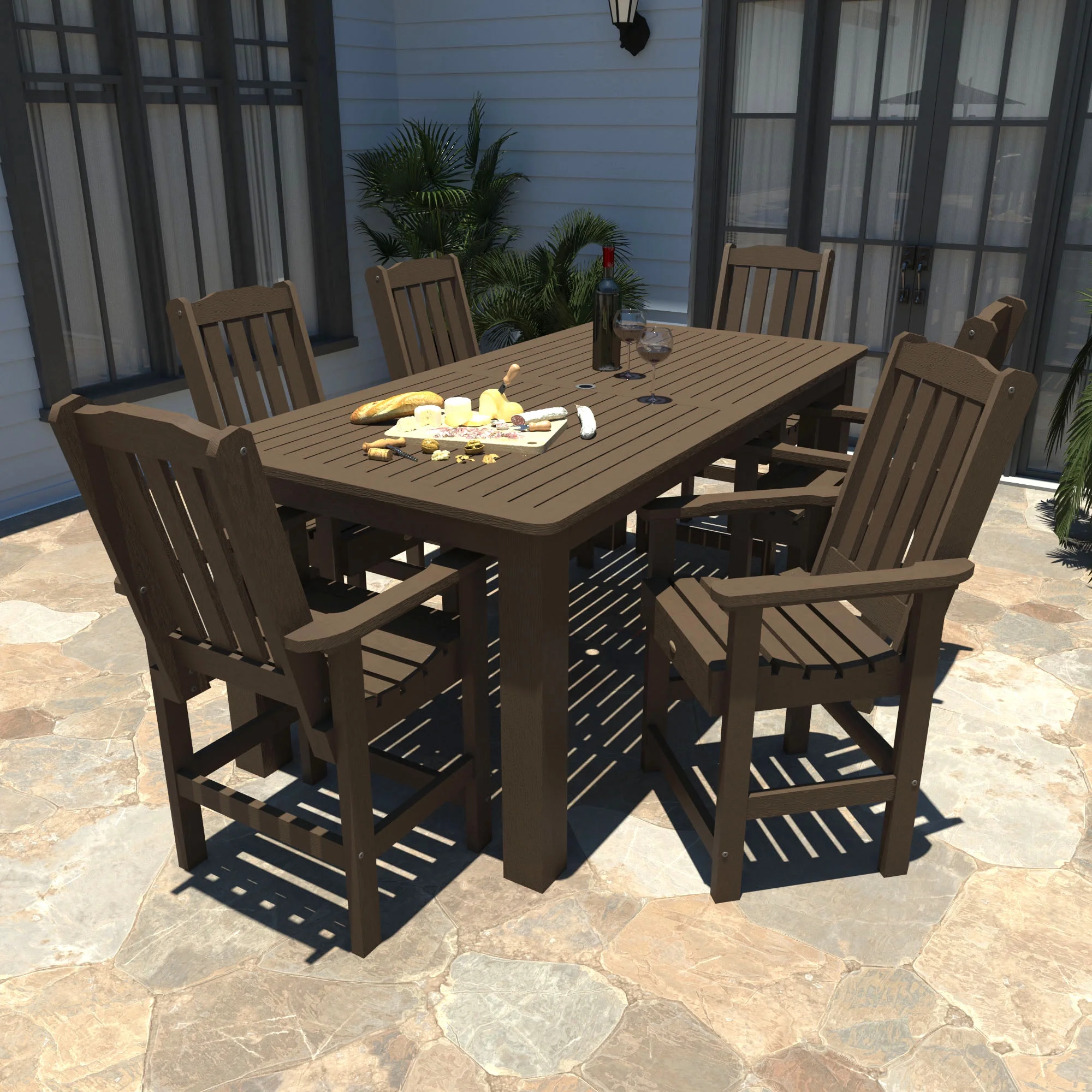 Highwood 7pc Lehigh Rectangular Dining Set - 42