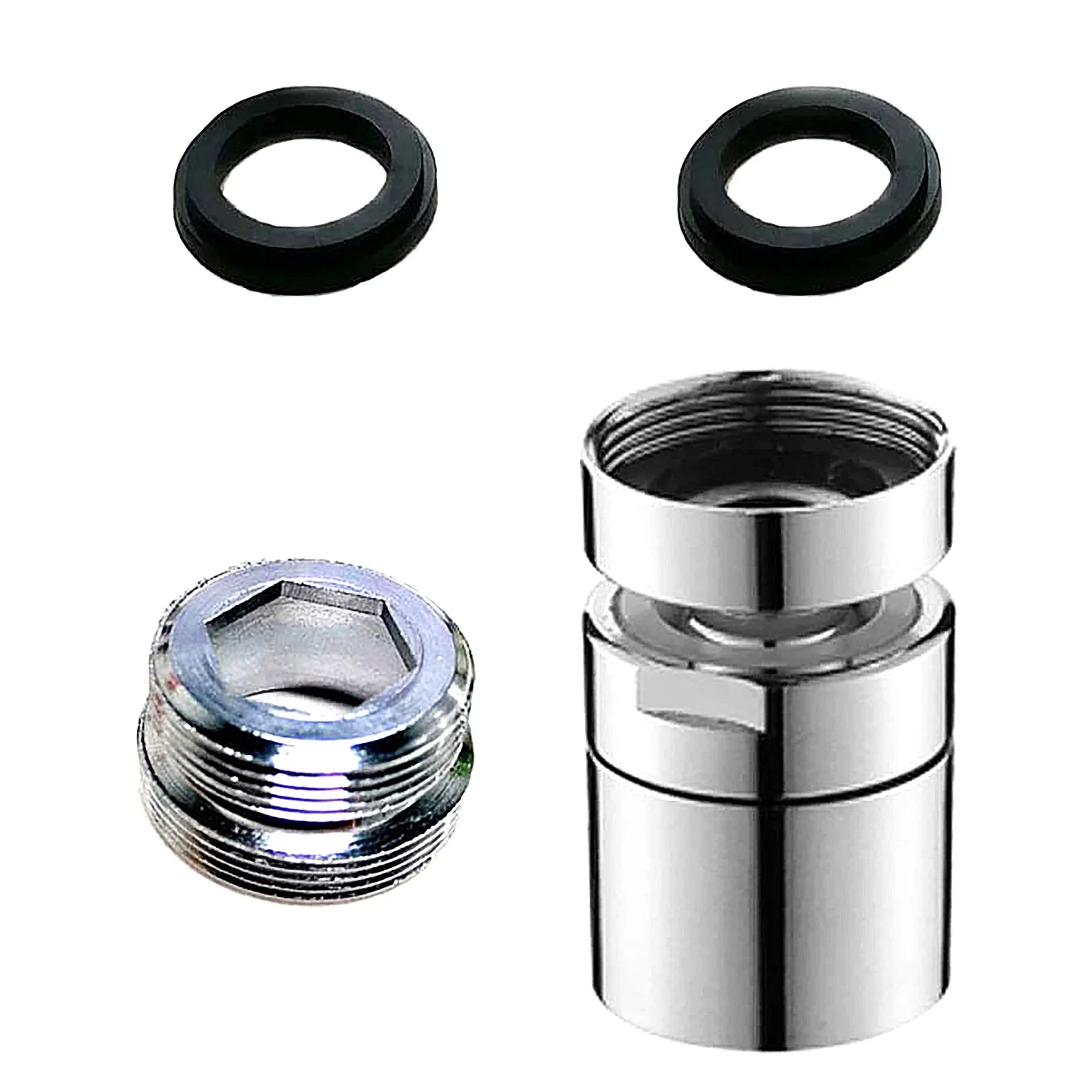 iju7gthy Shower Head with Filters Combo Faucet Splash-Proof Head Bubbler Spout Filter Net Inner Core Faucet Accessories *3Pcs