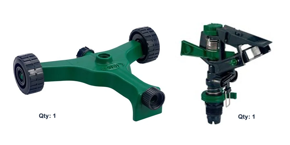 Orbit Plastic Impact Head and Wheel Base Combo Set