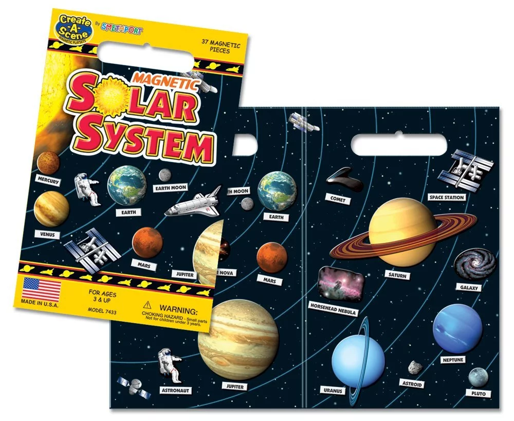 Magnetic Create-A-Scene Kit-Solar System