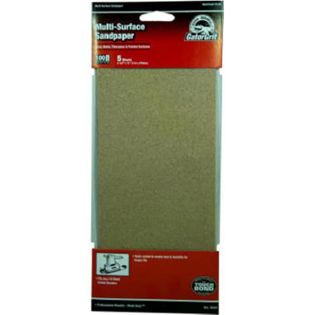 Ali Industries 5051 4 x 11 in. 150 Grit Sandpaper- 5 Pack