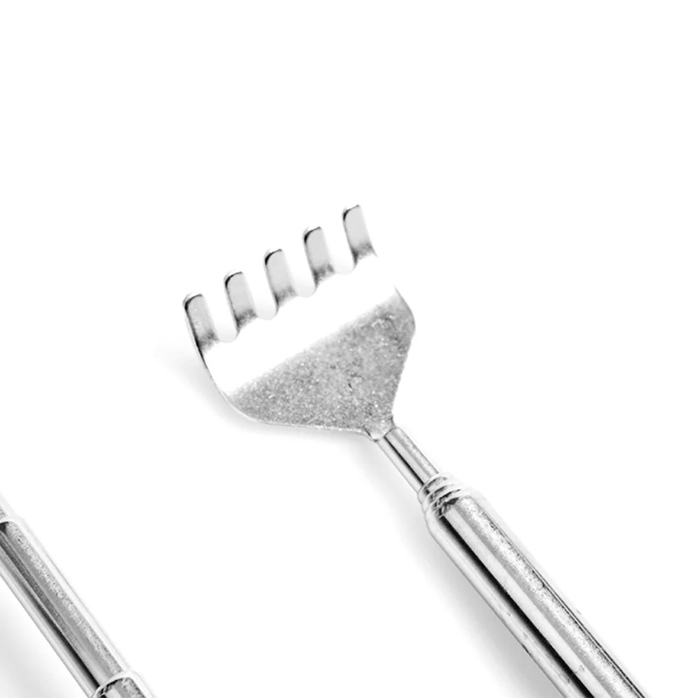 Back Scratcher Stainless Steel Retractable Body Massager Itching Tool Rake
