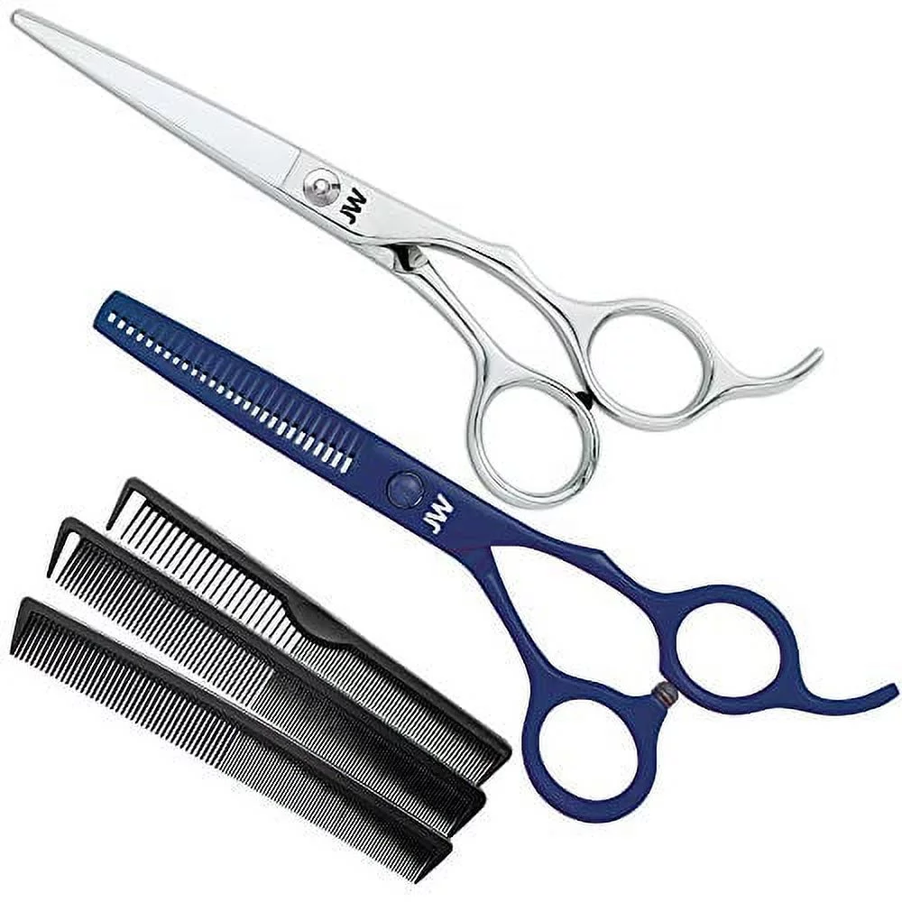 Professional Hair Cutting Scissors  Thinning Shear Set With Comb Set - Razor Edge Series