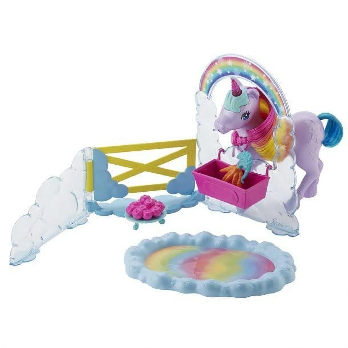 Barbie Rainbow Potty Unicorn Playset Toy New with Box