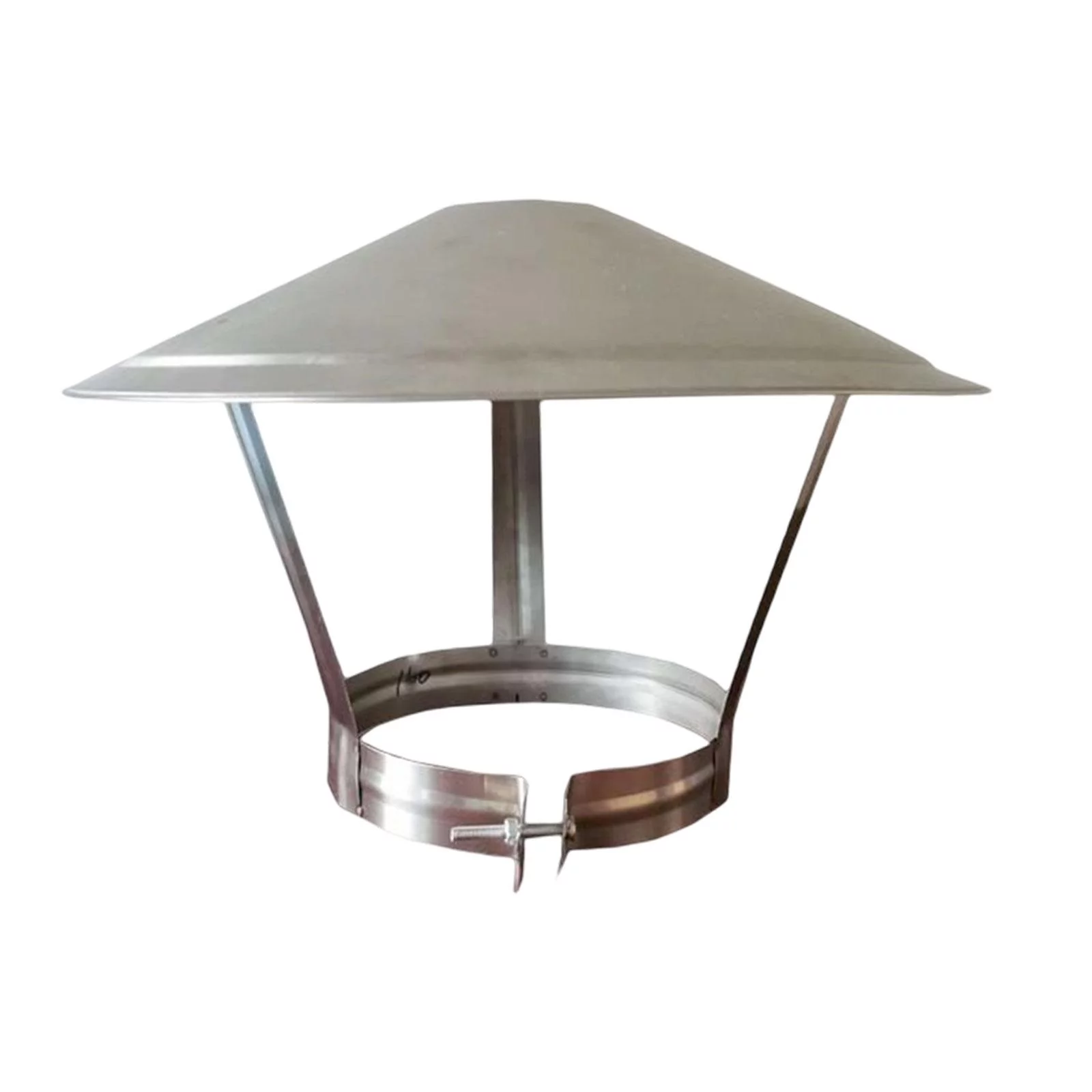 Cap Pipe Cap Durable Chimney Flue Cowl Pipe Chimney 18.5cmx35cm