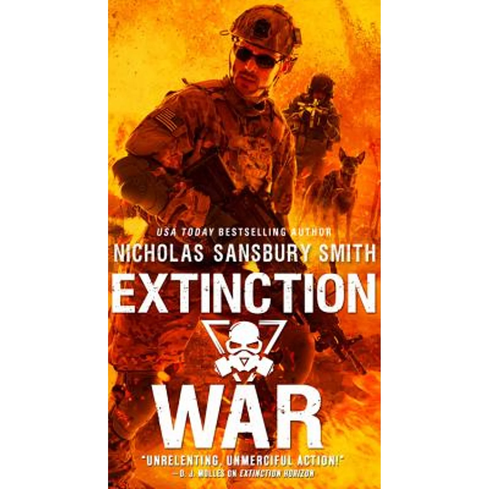 Pre-Owned Extinction War (Paperback 9780316558211) by Nicholas Sansbury Smith