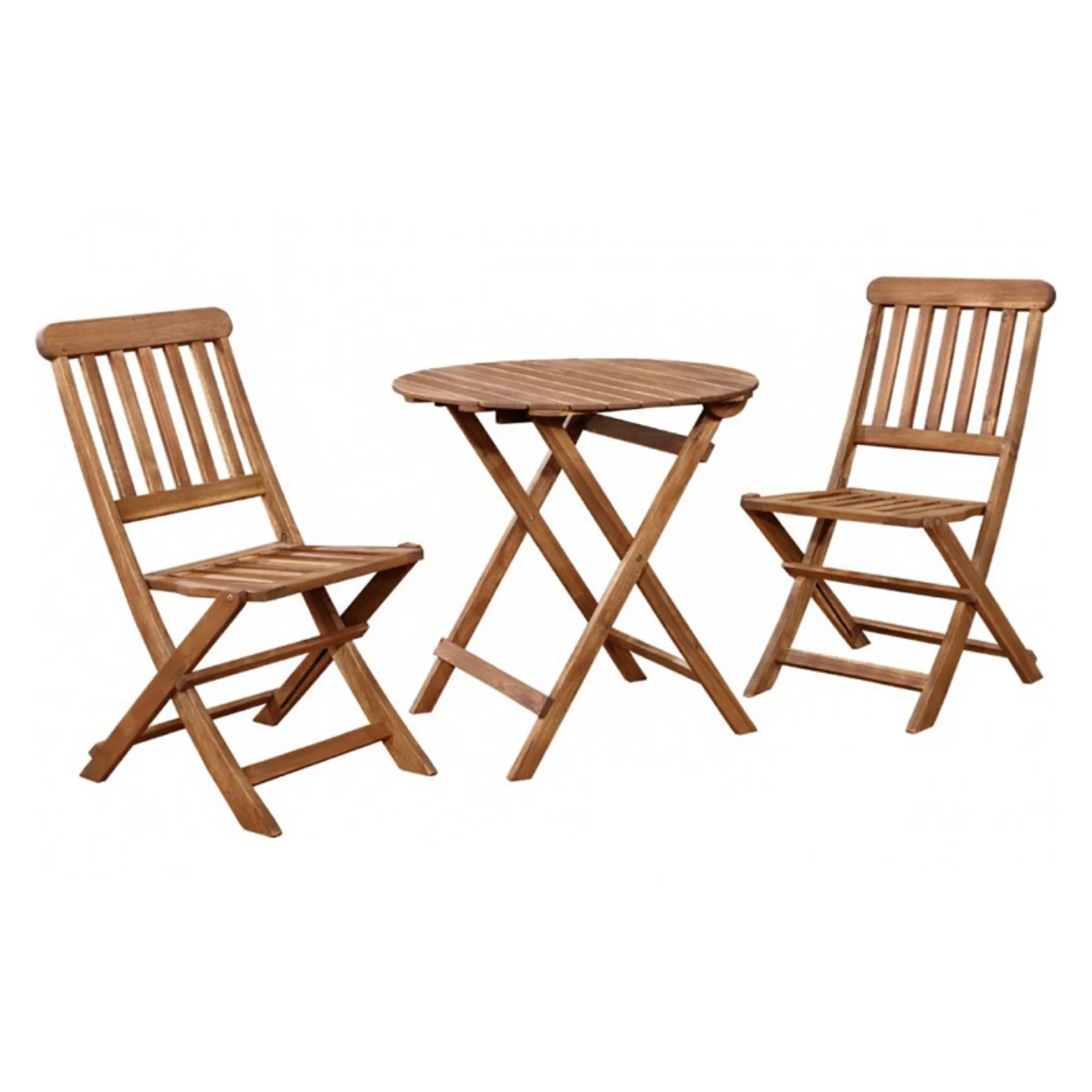 Linon Catalan Cafe Set, Brown
