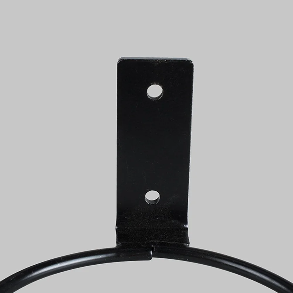 2Pcs Wall-mounted Plant Holder Ring Flower Pot Stand Plant Metal Hook Hanging