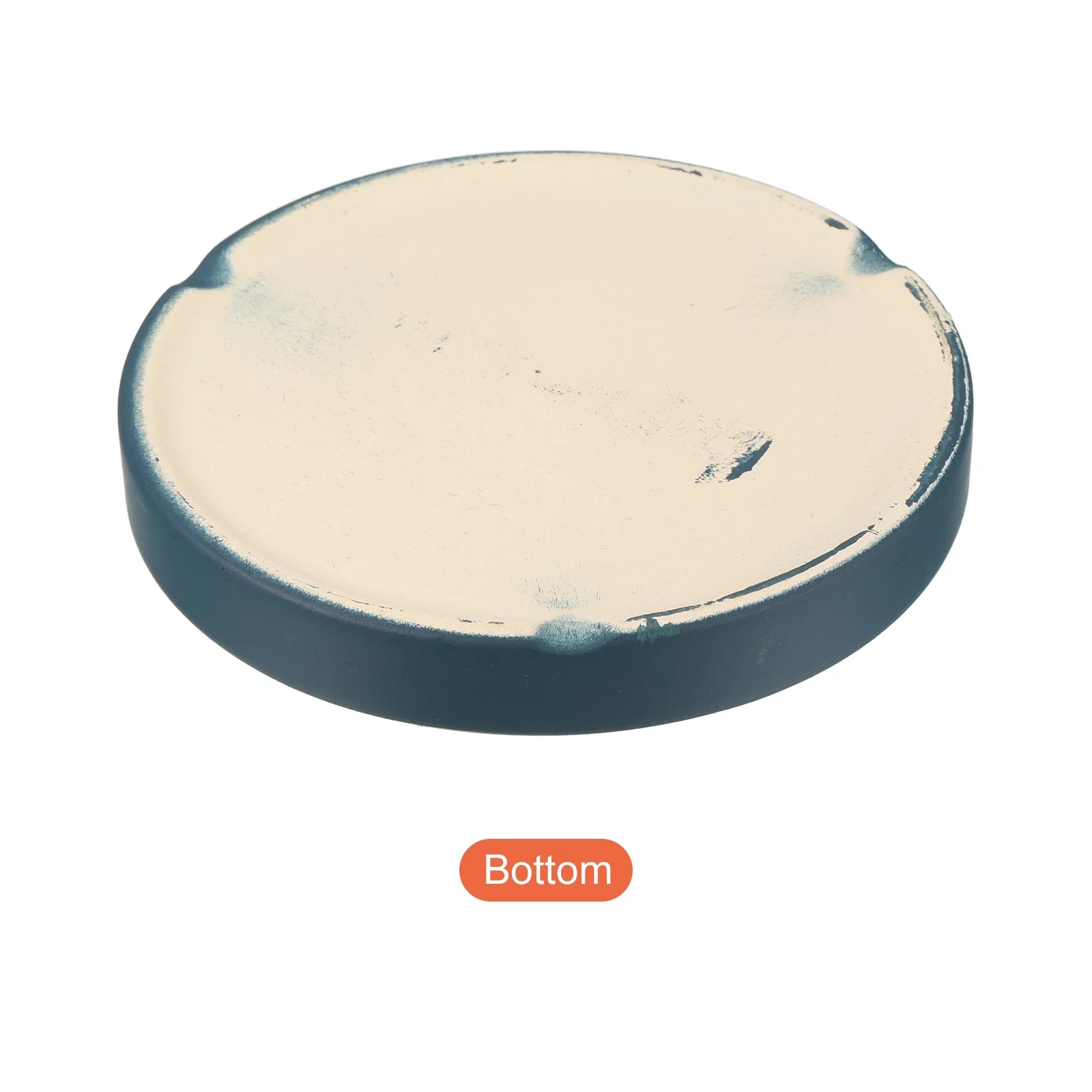 Unique Bargains Ceramic Round Planter Saucer Flower Pot Drip Tray Coaster, 2 Pack